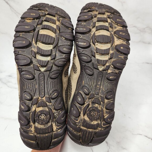 Merrell Yokota Women's Hiking Shoes Brown Sneakers Low Outdoors Women's 10 - Picture 8 of 9